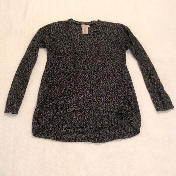 Philosophy sweater, shorter in the front, longer in back. Small - Picture 3 of 10